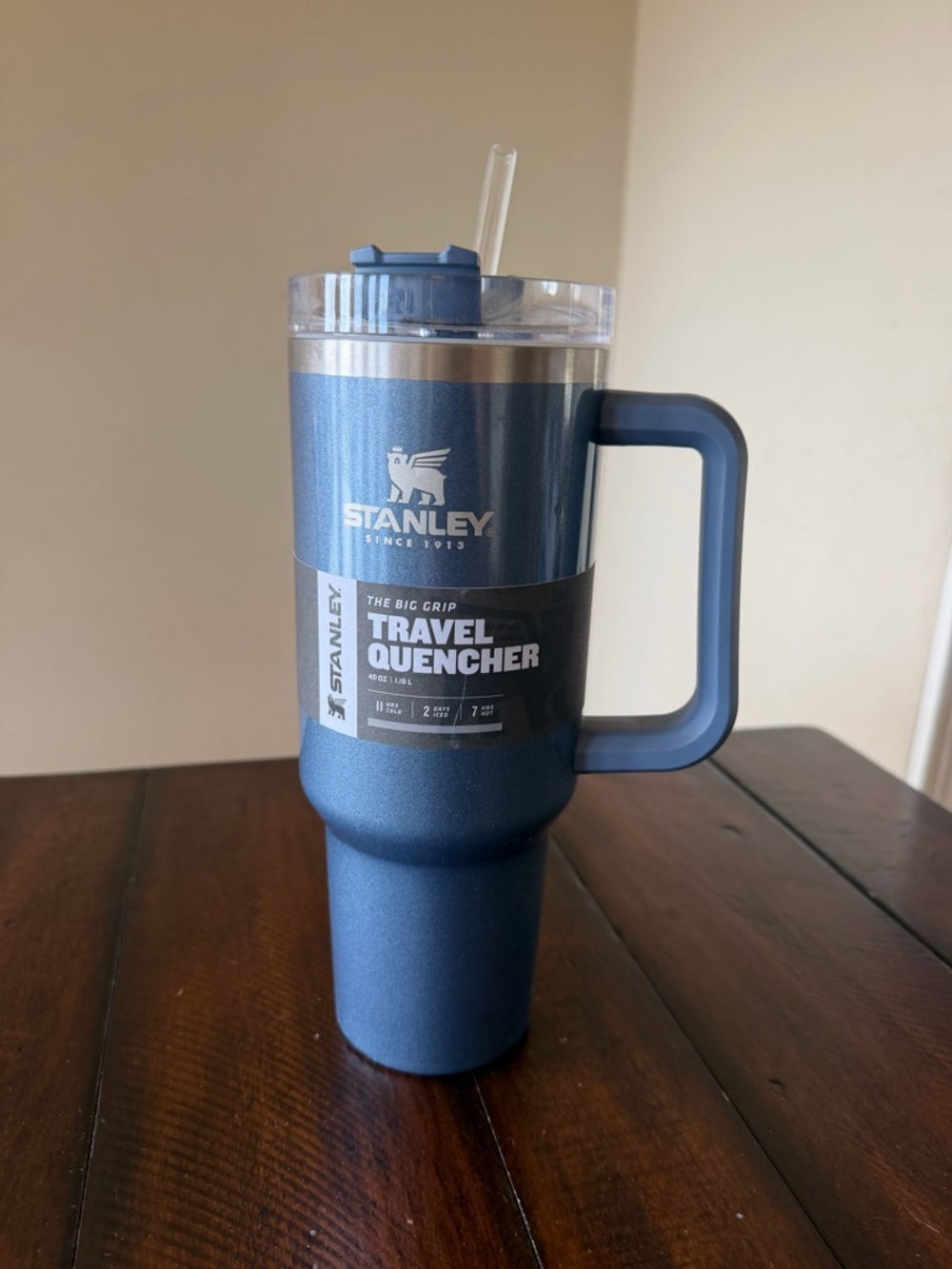 Stanley 40oz Travel Quencher Tumbler with Handle and Straw